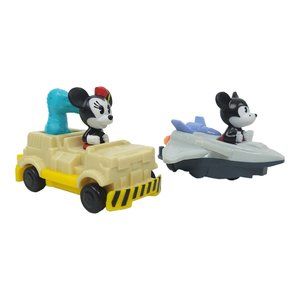 McDonalds Minnie Dinosaur Ride Mickey Mouse Mission Space Vehicles Cars Disney